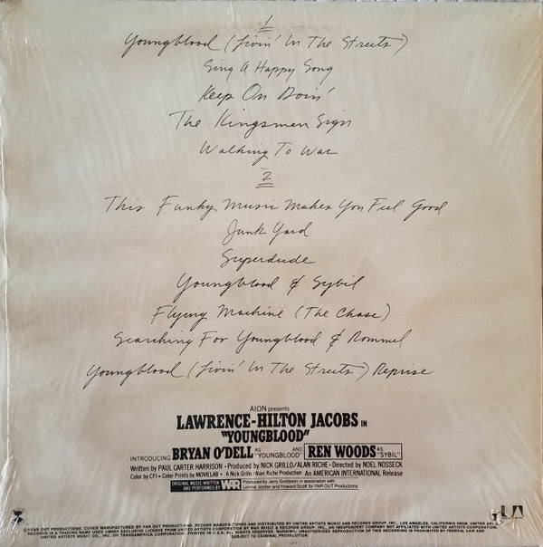Release: Youngblood (Original Motion Picture Soundtrack)-Vinyl-US-1978-UA-LA904-H-10045384