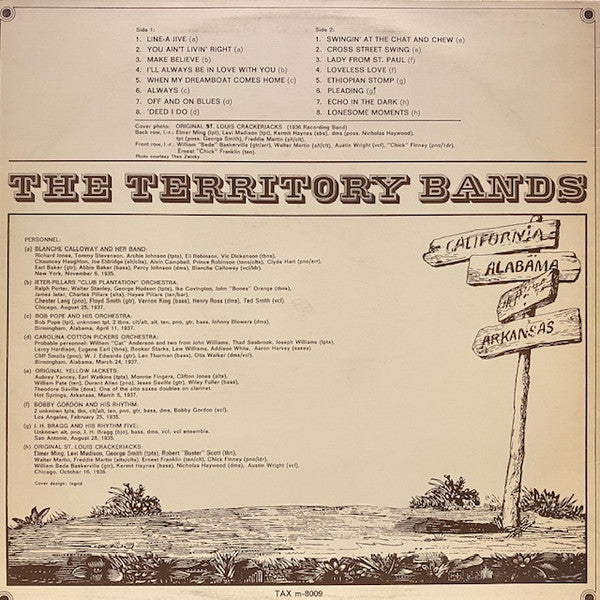 Release: The Territory Bands-Vinyl-Sweden-None-m-8009-21249577