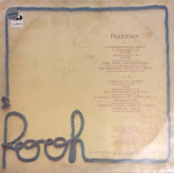 Release: Poohlover-Vinyl-Italy-1976-CGD 86015-12828278