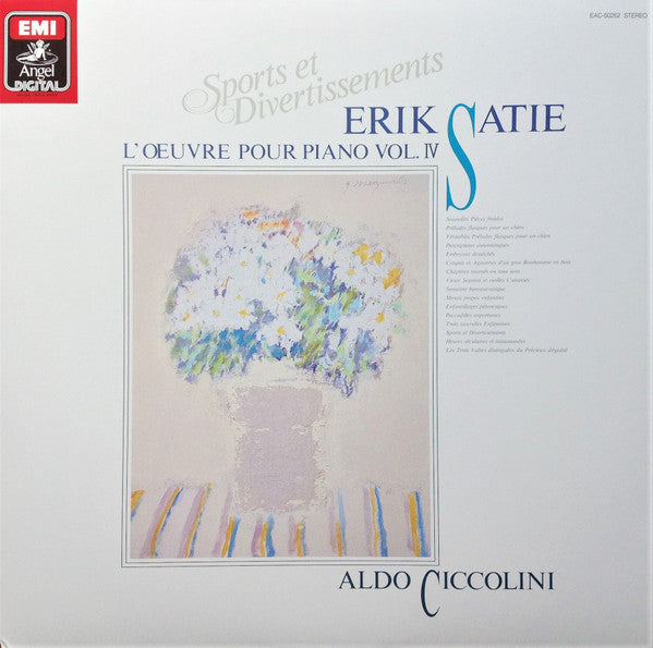 Release: Œuvres Fantaisistes (Erik Satie 4)-Vinyl-Japan-1987-EAC-60262, EAC-60262-18230482