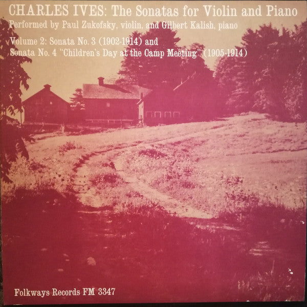 Release: Volume 2: Sonata No. 3 & Sonata No. 4-Vinyl-US-1964-FM 3347-11791130