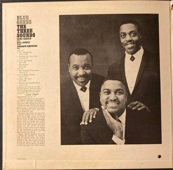 Master Release: Blue Genes by The Three Sounds