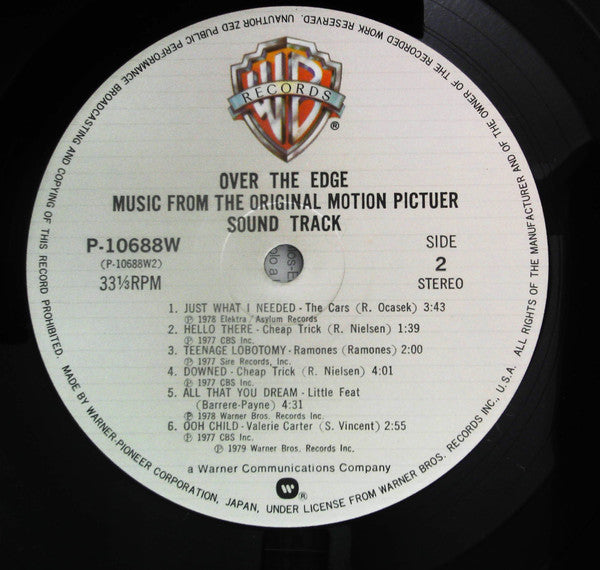 Over The Edge (Original Sound Track)