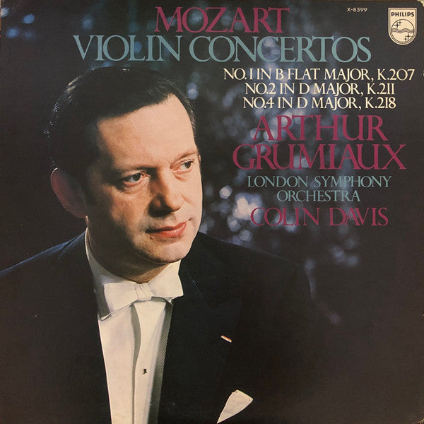Master Release: Violin Concertos - Violinkonzerte KV 207, 211 & 218 by Wolfgang Amadeus Mozart