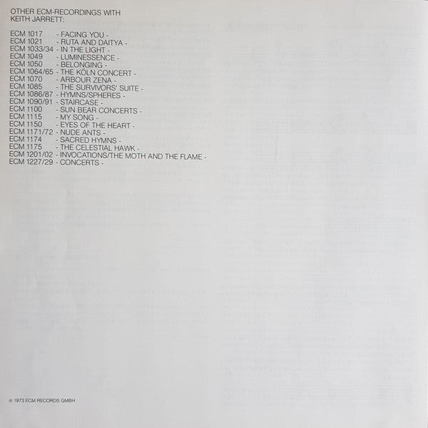 Solo Concerts: Bremen / Lausanne