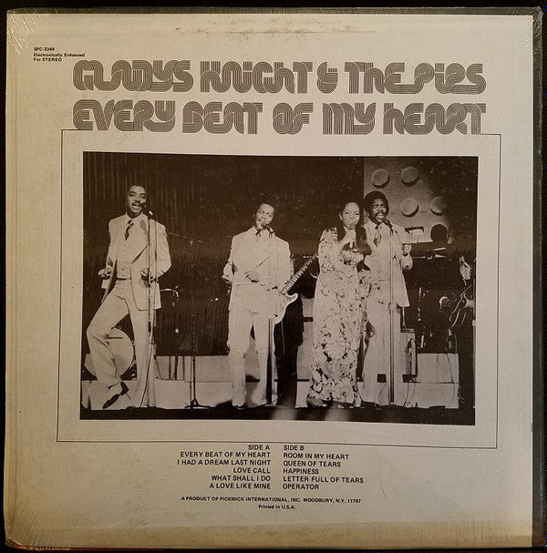 Master Release: Every Beat Of My Heart by Gladys Knight And The Pips