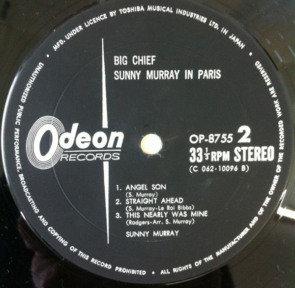 Big Chief - Sunny Murray In Paris
