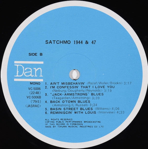 Satchmo 1944 & 47
