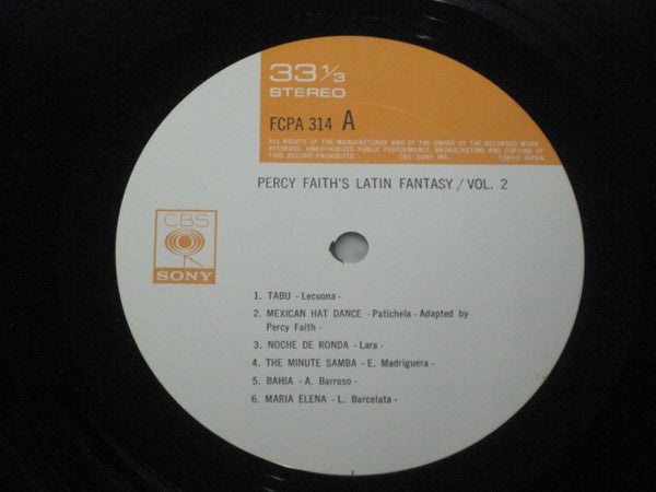 Percy Faith's Latin Fantasy Vol.2