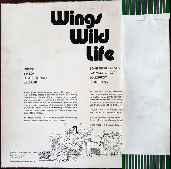 Release: Wild Life-Vinyl-Japan-1973-AP-80377-13000099