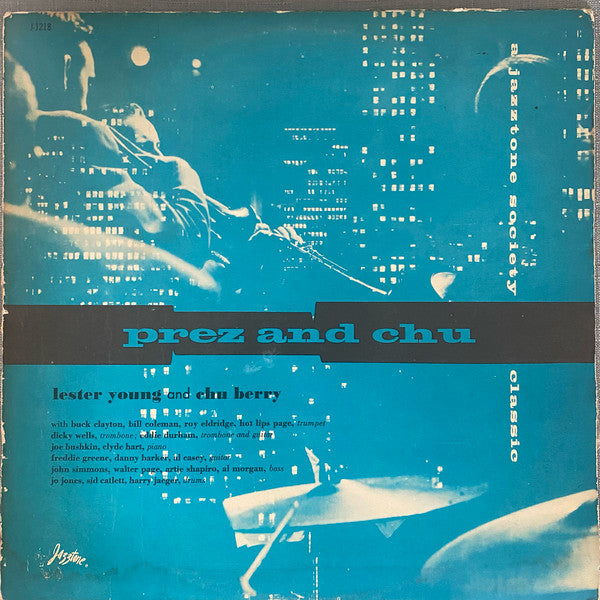 Master Release: Prez And Chu (Tops On Tenor) by Lester Young