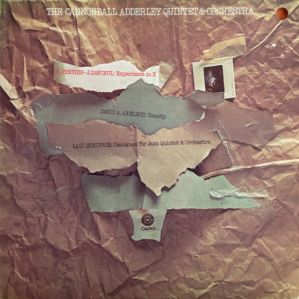 Release: The Cannonball Adderley Quintet & Orchestra-Vinyl-US-1970-ST-484-15225572