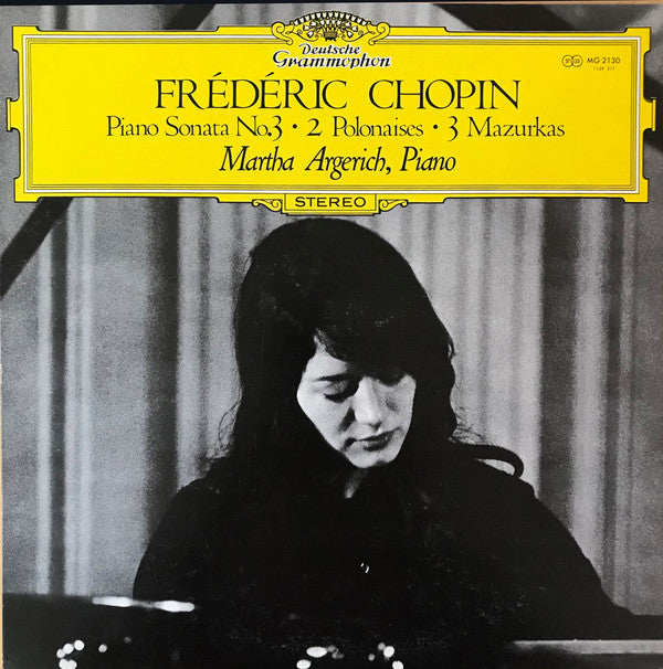 Release: Frédéric Chopin · Martha Argerich-Vinyl-Japan-None-MG 2130-11505928