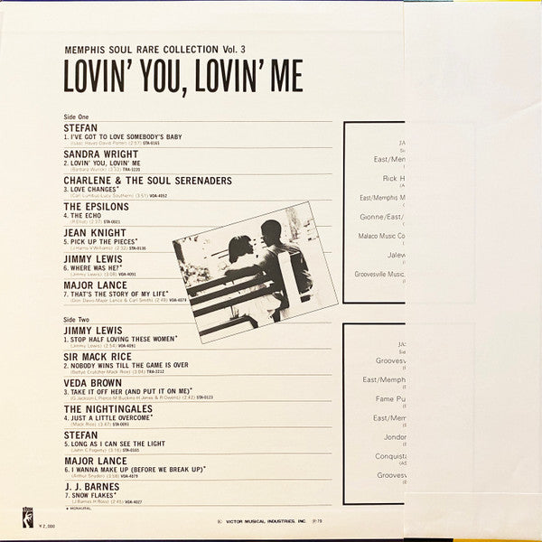 Memphis Soul Rare Collection Vol.3 - Lovin' You Lovin' Me