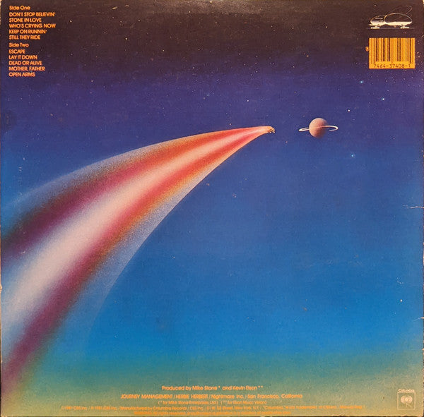 Release: Escape-Vinyl-US-1981-AL 37408-14167339