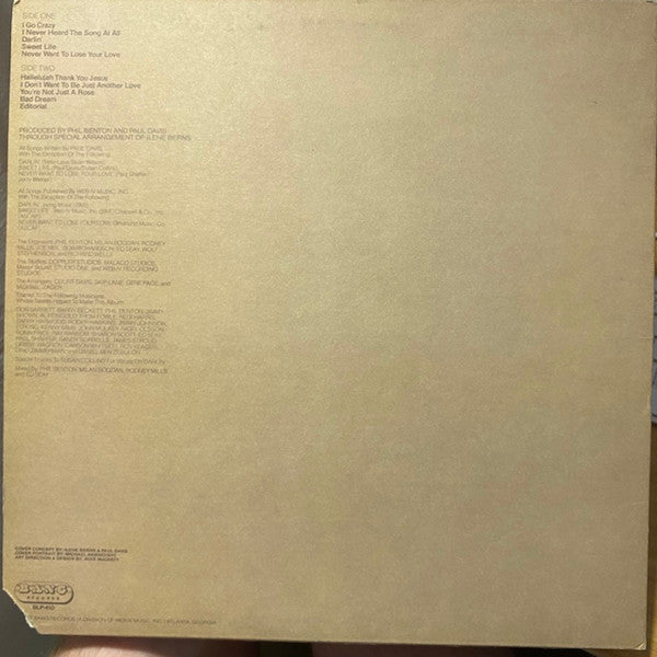 Release: Singer Of Songs - Teller Of Tales-Vinyl-US-1977-BLP-410-15844824