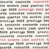 The Modern Jazz Quartet - Concorde (Vinyl, LP, Album, Mono)