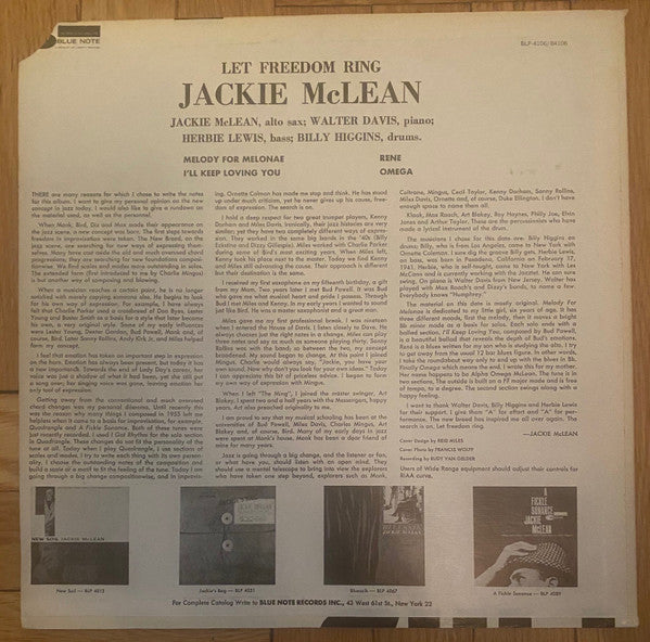 Release: Let Freedom Ring-Vinyl-US-1973-BST-84106-16049064