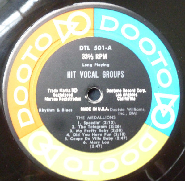 Hit Vocal Groups