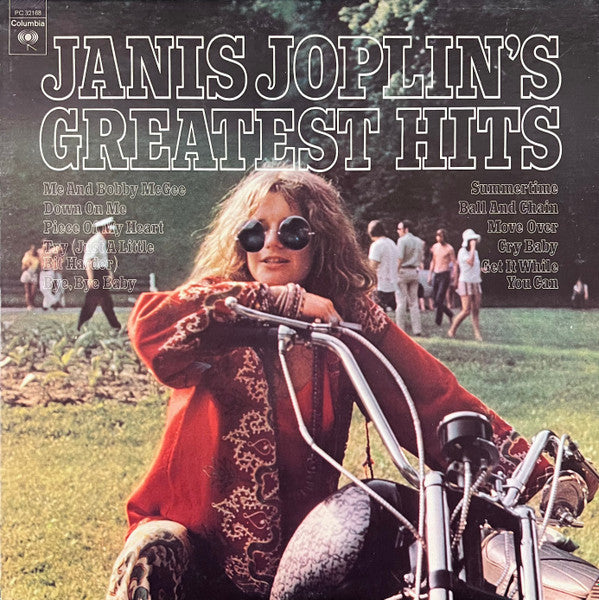 Release: Janis Joplin's Greatest Hits-Vinyl-US-1983-PC 32168-29601244