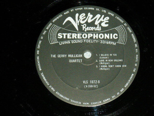 The Gerry Mulligan Quartet