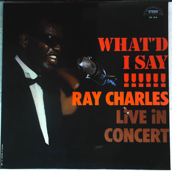 Release: Ray Charles Live In Concert-Vinyl-Japan-1965-SH 166-17808412