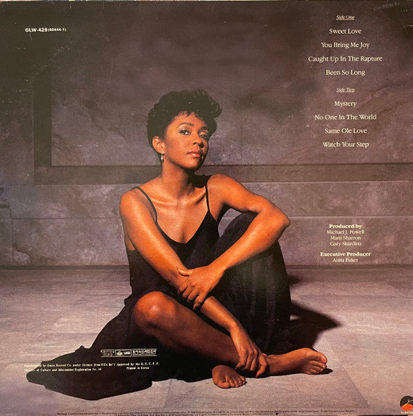 Release: Rapture-Vinyl-South Korea-1986-60444-1, OLW-429-19639387