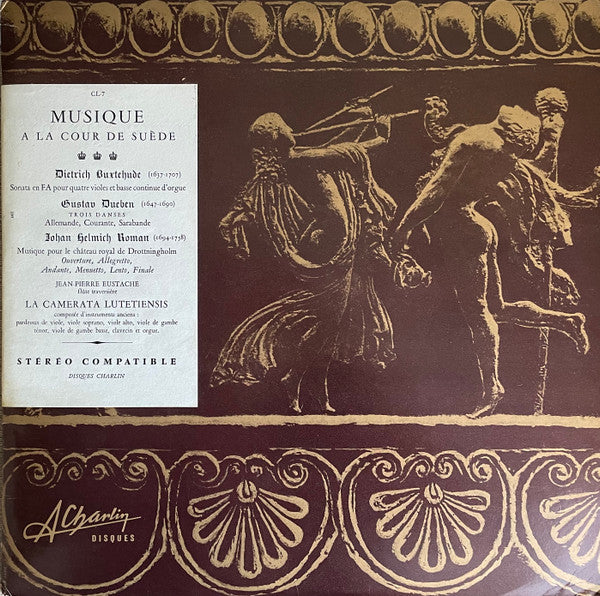 Release: Musique A La Cour De Suède-Vinyl-France-None-CL-7-23330951