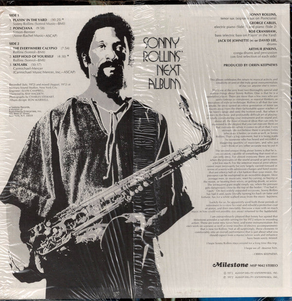 Release: Next Album-Vinyl-US-1972-MSP 9042-12185217