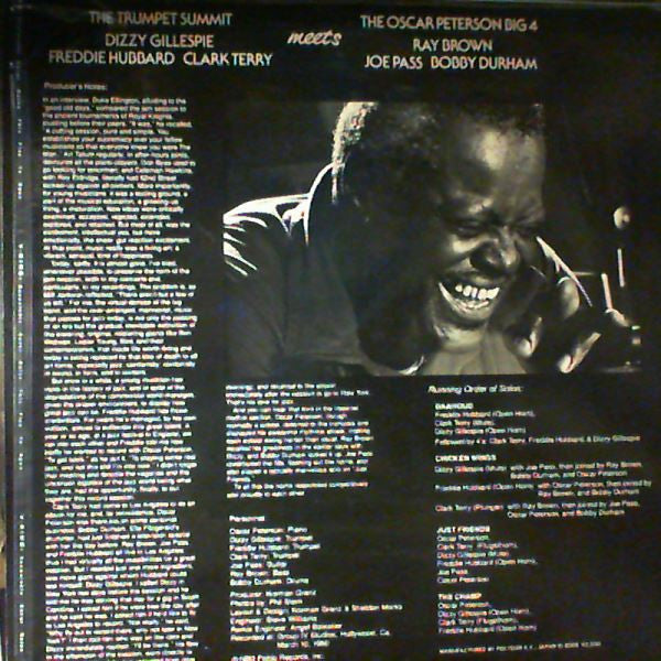 Release: The Trumpet Summit Meets The Oscar Peterson Big 4-Vinyl-Japan-1980-MTF 1612-17643577