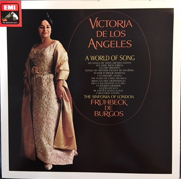 Master Release: A World Of Song by Victoria De Los Angeles