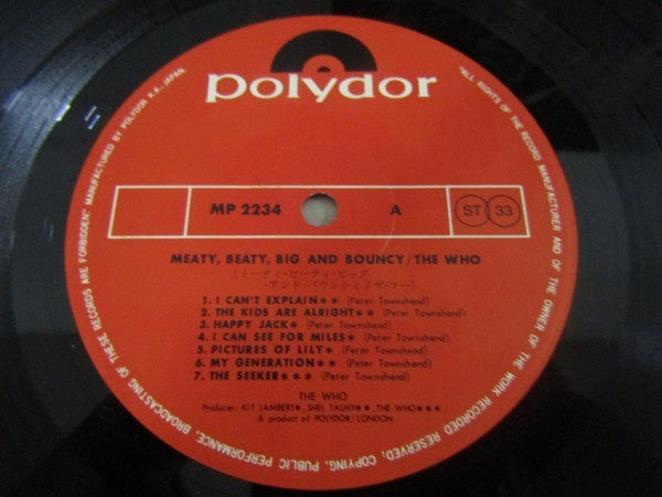 Master Release: Meaty, Beaty, Big & Bouncy by The Who