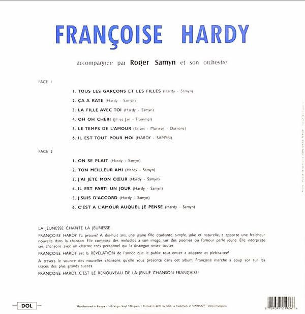 Release: Françoise Hardy-Vinyl-Europe-2017-DOL924HG-10844047