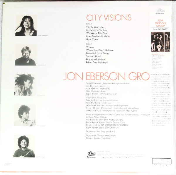 Release: City Visions-Vinyl-Japan-1985-28-3P-642-15489224
