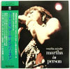 Martha Miyake - Martha In Person (Vinyl, LP, Album, Promo) Very Good Plus (VG+) / Very Good Plus (VG+)