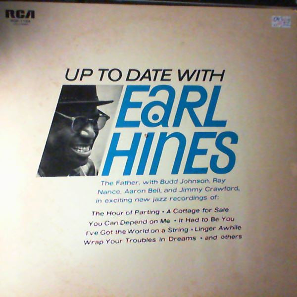 Release: Up To Date With Earl Hines-Vinyl-Japan-1976-RGP-1184-19340317