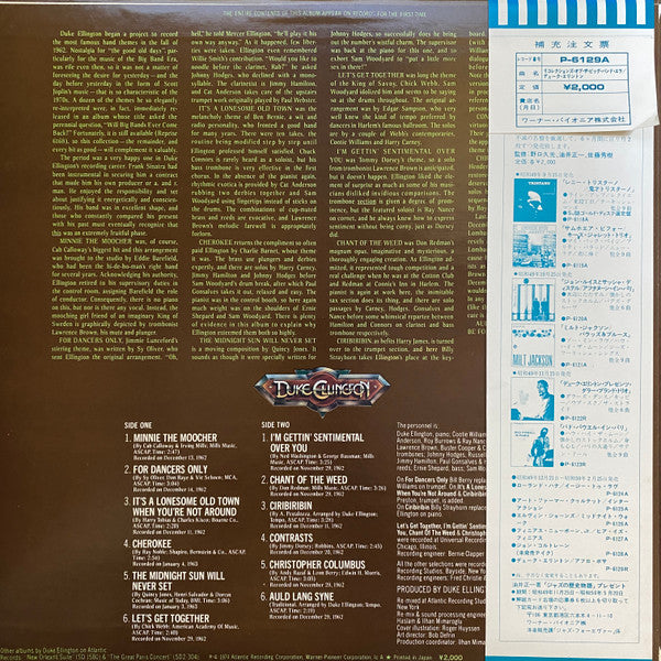 Release: Recollections Of The Big Band Era-Vinyl-Japan-1974-P-6129A-22115824