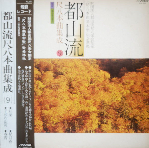 Release: 都山流 尺八本曲集成 ⑨-Vinyl-Japan-1979-SJL-206-20723641