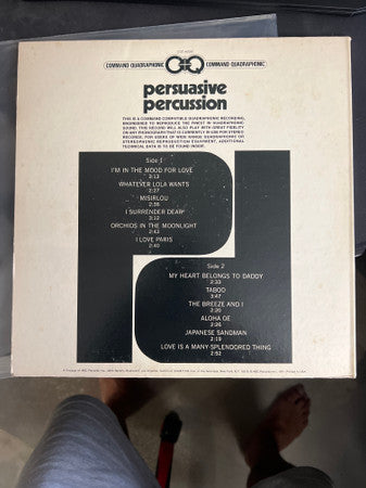 Release: Persuasive Percussion-Vinyl-US-1971-COD-40000-22959608