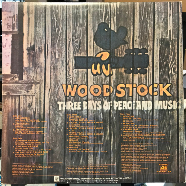 Release: Woodstock Two-Vinyl-Japan-1971-P-5006~7A-24660608