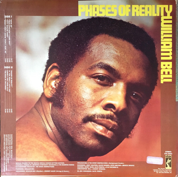 Master Release: Phases Of Reality by William Bell
