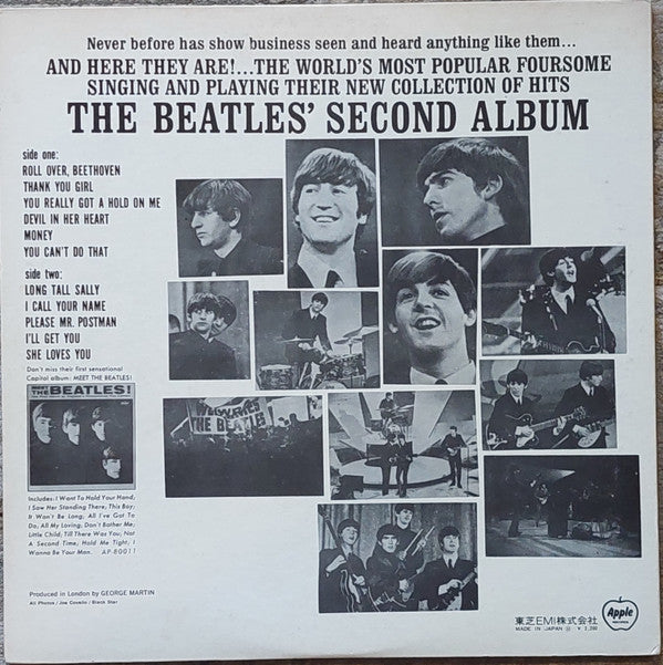Release: The Beatles' Second Album-Vinyl-Japan-None-AP-80012-28183453