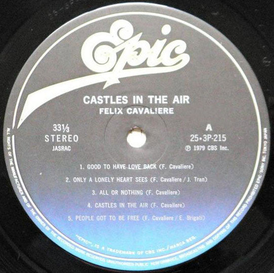 Release: Castles In The Air-Vinyl-Japan-1980-25・3P-215-10033571