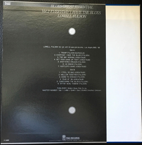 Release: Unknown Release-Vinyl-Japan-None-PA-3121-11061811