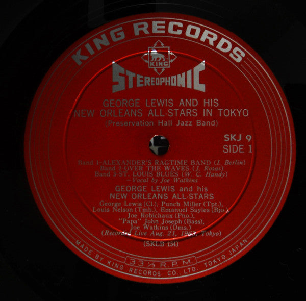 Master Release: George Lewis & New Orleans All-Stars In Tokyo by George Lewis And His New Orleans All Stars