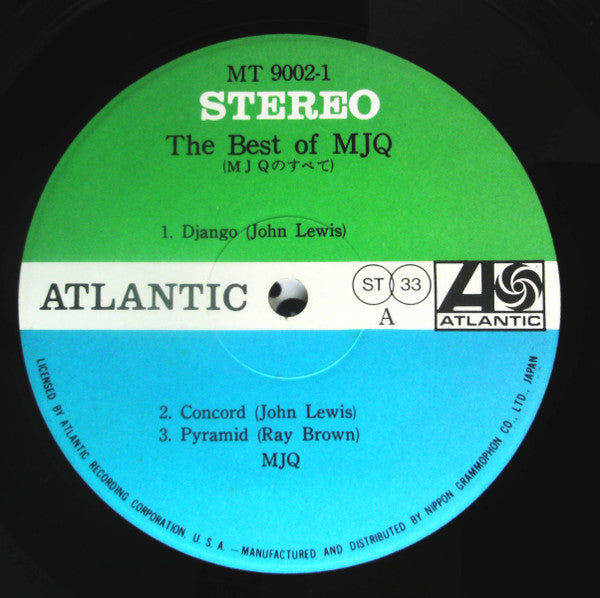 Release: The Best of MJQ-Vinyl-Japan-1968-MT-9002 (1-2)-17898997