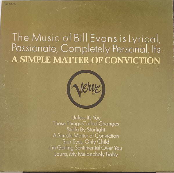 Release: A Simple Matter Of Conviction-Vinyl-US-1967-V6-8675-28360300