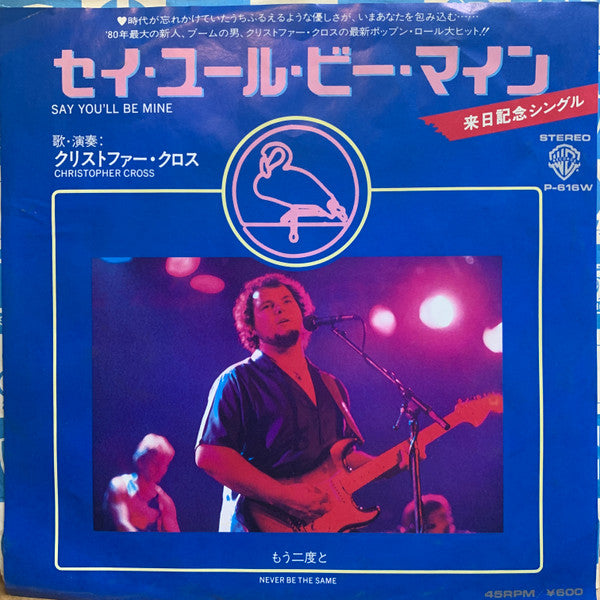 Master Release: Say You'll Be Mine by Christopher Cross