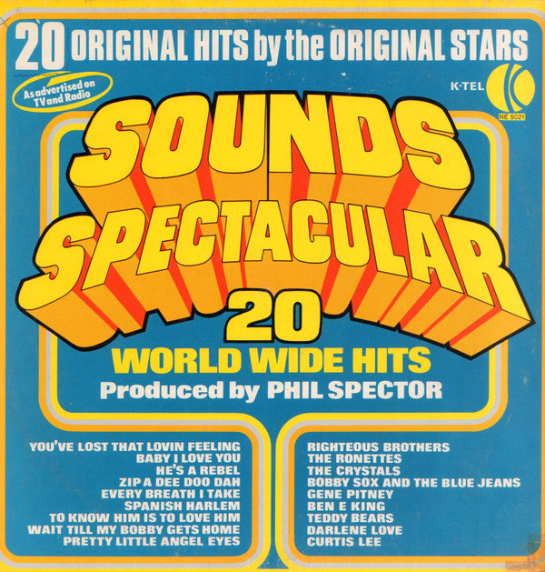Release: Sounds Spectacular 20 World Wide Hits-Vinyl-Netherlands-1974-NE 5021, NE 502-26881640