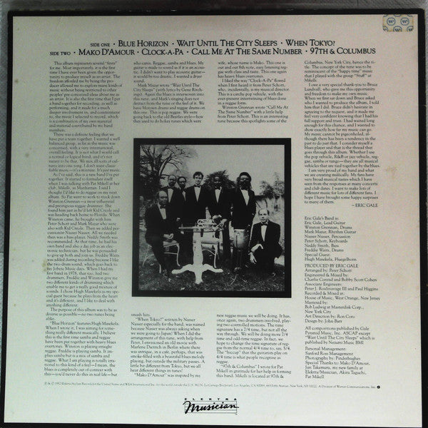 Release: Blue Horizon-Vinyl-US-1982-E1-60022-13916400